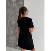 Футболка-туніка Be Happy ST2 Cosy чорна - Фото №4