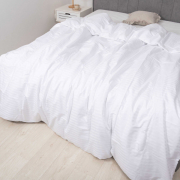 Пододеяльник сатин страйп Вилюта белый - Фото №4