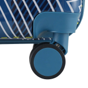 Чемодан 20 S Blue Pattern T5652-1 Semi Line DAS302326 - Фото №10