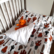 Комплект постільної білизни в ліжечко Cactus SoundSleep муслін - Фото №3