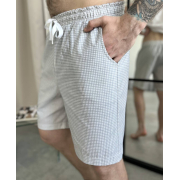 Шорти чоловічі літні DUO Cosy клітинка грейдж - Фото №7