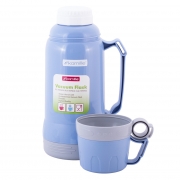 Термос Kamille 1000мл 2023 блакитний - Фото №3