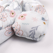 Конверт зимовий для малюків КВ42 Бембі W91-світло-сірий-рожевий - Фото №6