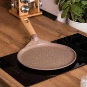 Сковорода для млинців 28 см MGC HP-4-430CO кавова - Фото №3