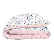 Дитяча постільна білизна в ліжечко FLOWERS CS7 Cosas рожевий - Фото №5