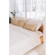 Покривало декоративне Hawaii з наволочками Sonex бежевий - Фото №8