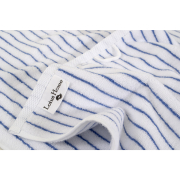 Рушник махровий Готель Premium Microcotton Stripe White-Blue Lotus Home - Фото №5