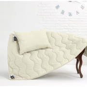 Ковдра вовняна всесезонна 1641 Eco Light Cream MirSon - Фото №5