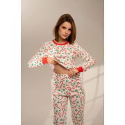 Піжама жіноча Новорічна Candy Cane German Volf 25126 - Фото №4