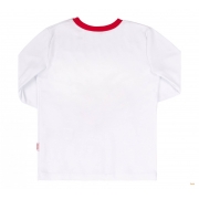 Піжама для хлопчика Бембі ПЖ53 1L1-біла з червоним - Фото №4