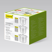 Набор кастрюль с крышками Maestro MR3518 - Фото №8