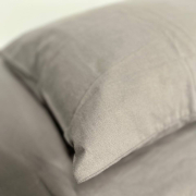 Наволочка фланелева Delicacy SoundSleep сіра - Фото №5