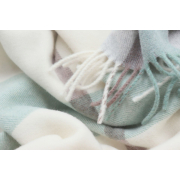 Плед вовняний Bergamo green Biederlack 797681 - Фото №5