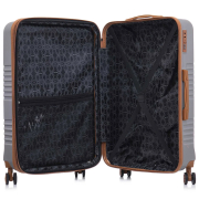 Чемодан 24 M Light Grey T5849-2 Semi Line DAS303353 - Фото №8