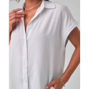 Сорочка літня Wear me біла CB000003360 - Фото №4