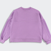 Джемпер для дівчинки ДЖ384 трикотаж-тринитка Бембі Q00-бузковий - Фото №3