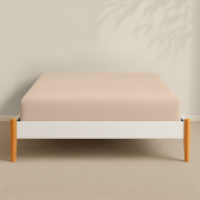 Постільна білизна Snowflakes Cranberry CS5 фланель Cosas простирадло на гумці - Фото №7