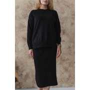 Джемпер в'язаний Katrin new Art Knit чорний - Фото №5