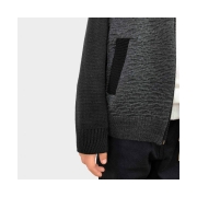 Бомбер для мальчика Art Knit серый - Фото №4