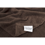 Рушник махровий Hotel Basic коричневий 500 Lotus Home - Фото №7