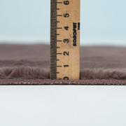 Килимок з еко-хутра Moon DarianA горіховий - Фото №6