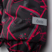 Комбінезон зимовий КБ188 плащівка Бембі 701-малиновий - Фото №7