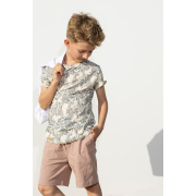 Футболка для мальчика ФБ990 супрем Бемби 201-молочный - Фото №4