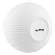 Ваза порцелянова 11.5х13.5 см Lucca Ardesto AR3801W біла - Фото №5