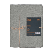 Скатертина бавовняна кругла Ardesto Oliver зелена - Фото №3