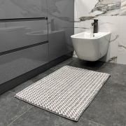 Килимок у ванну Махрамат Мелоді DarianA сірий - Фото №3