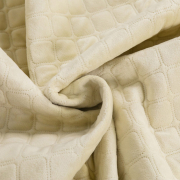 Покривало Ромб круглий Velour ТЕП бежеве - Фото №5