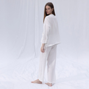 Сорочка-кімоно з мусліну Serli kruvaze kimono kisa beyaz Penelope білий - Фото №6