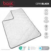 Набор Basic Black Sonex одеяло и 2 подушки - Фото №3