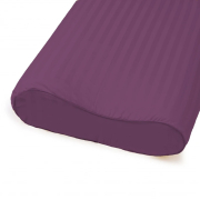 Наволочка 10018 Satin Stripe 30-0008 Smoky Pink MirSon - Фото №3