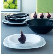 Тарілка обідня Carine White 26 см Luminarc H5604 - Фото №3