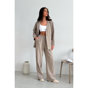 Штани Юджина бавовна-льон Art Knit корда - Фото №3