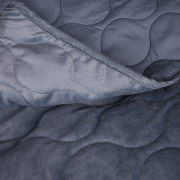 Покрывало 5052 Velor charm Dark grey MirSon - Фото №4