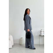 Піджак Юджина бавовна-льон Art Knit графіт - Фото №8