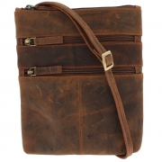 Шкіряна сумка Visconti 18606 oil tan - Фото №3