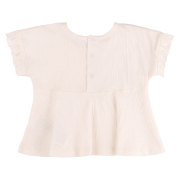 Блузка для дівчинки ФТ34 супрем фактурний Бембі 200-молочний - Фото №3