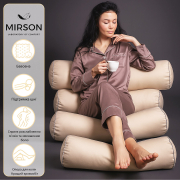 Подушка-валик 8567 Naturale Line 12-0712 Calvina бязь полістирол MirSon - Фото №4