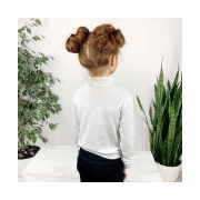 Джемпер для девочки Romance Art Knit белый - Фото №4