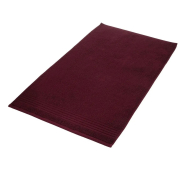 Рушник махровий жакардовий Arya Dophne бордовий - Фото №3