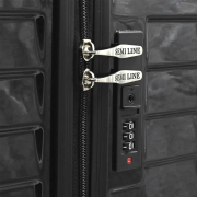 Валіза 24 M Black T5765-2 Semi Line DAS302951 - Фото №3