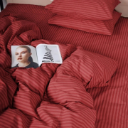 Простирадло 17-0608 Stripe Red бязь MirSon - Фото №3