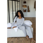 Жіночий лонгслів укорочений German Volf сірий - Фото №3