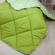 Ковдра зимова антиалергенна Alaska microfiber ТЕП оливковий комбінований - Фото №4