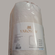 Простирадло на резинці махрове Ярослав диз.04 молочне - Фото №3