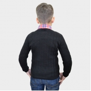 Гольф для хлопчика Прованс Геометрія чорний - Фото №3