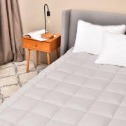 Наматрацник антиалергенний суперщільний Дабл Ideia з гумками по кутах - Фото №12